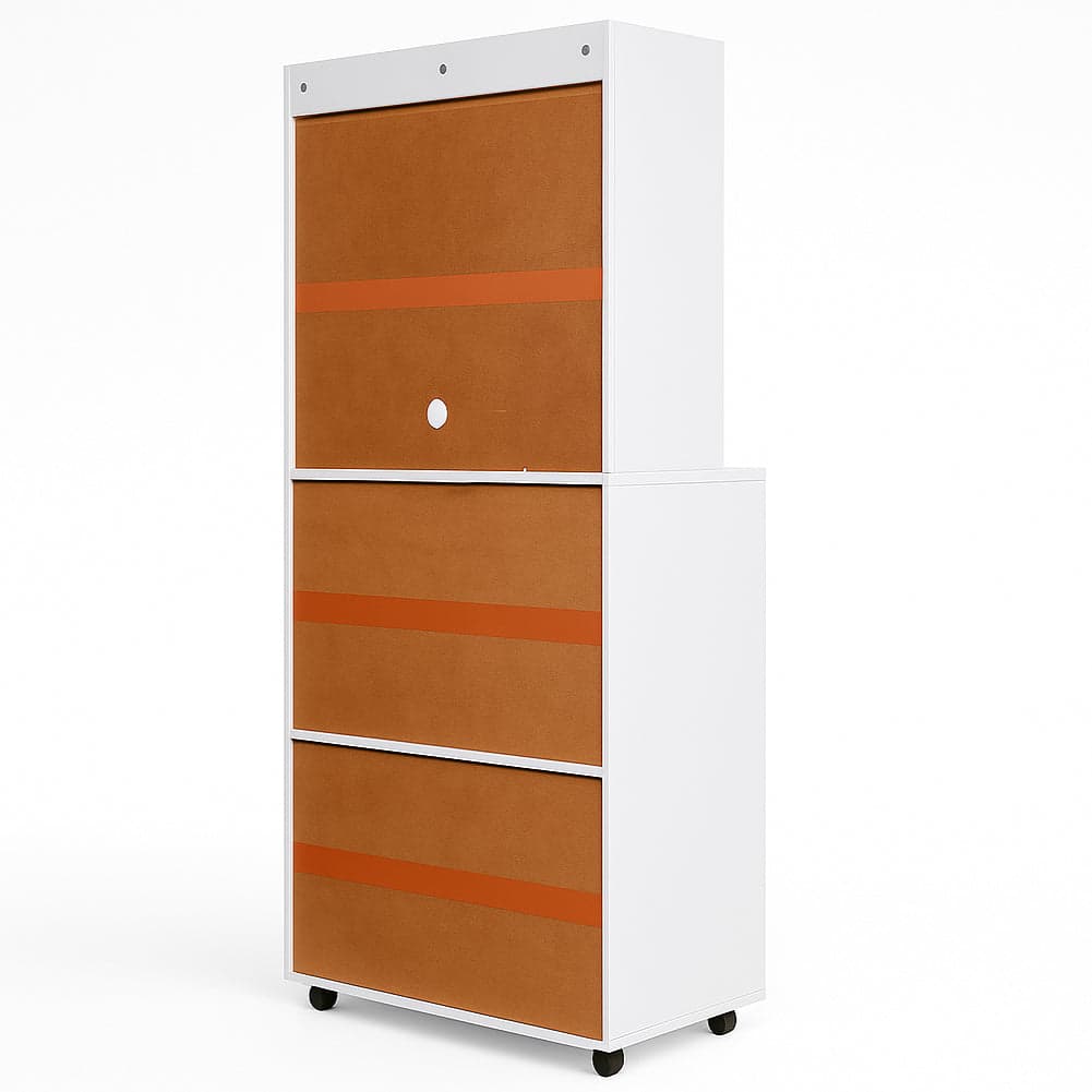 Mobile Multiuso in Legno Angolo Bar snack Ufficio Credenza con Ruote 2Ante in Credenze e buffet Danyx - Casoria, commercioVirtuoso.it