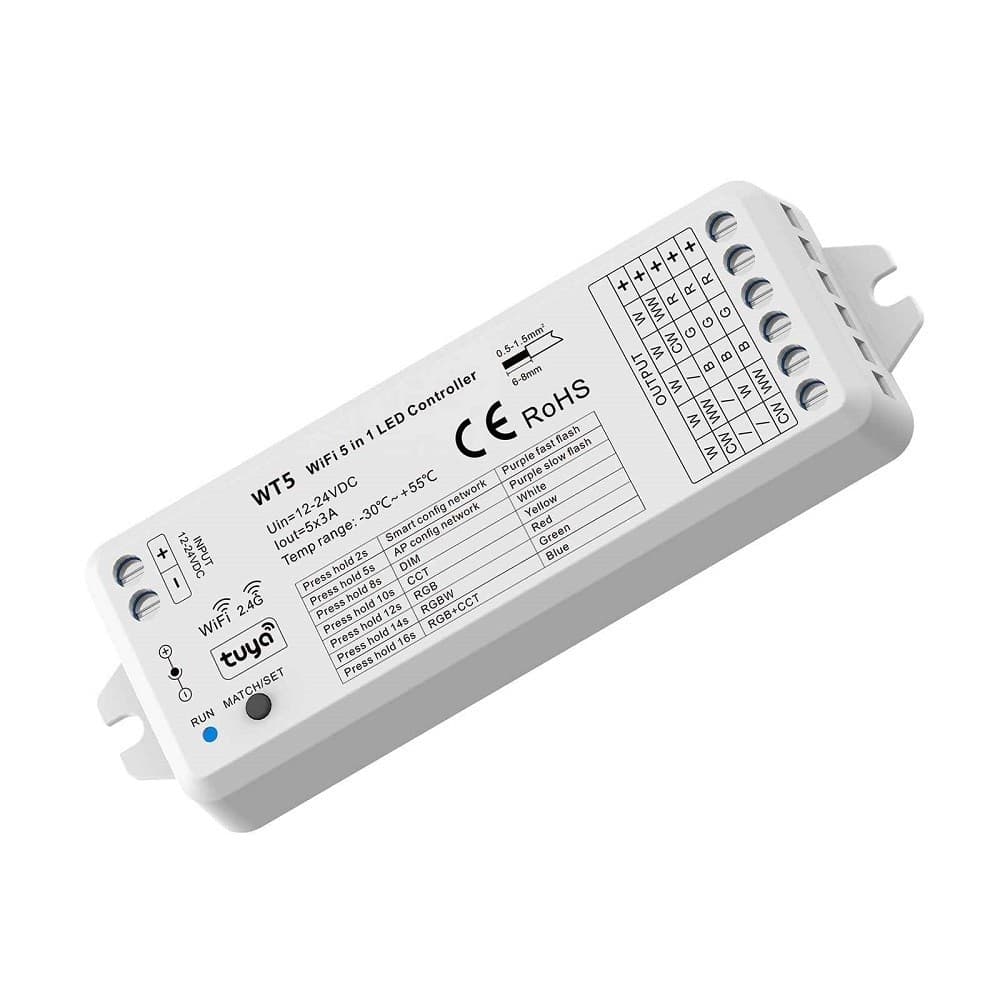 KIT PANNELLO ULTRA SLIM LED 94W CENTRALINA SMART WIFI 24V RGB+3000K RGBW ALEXA GOOGLE in Nastri LED Trade Shop italia - Napoli, commercioVirtuoso.it