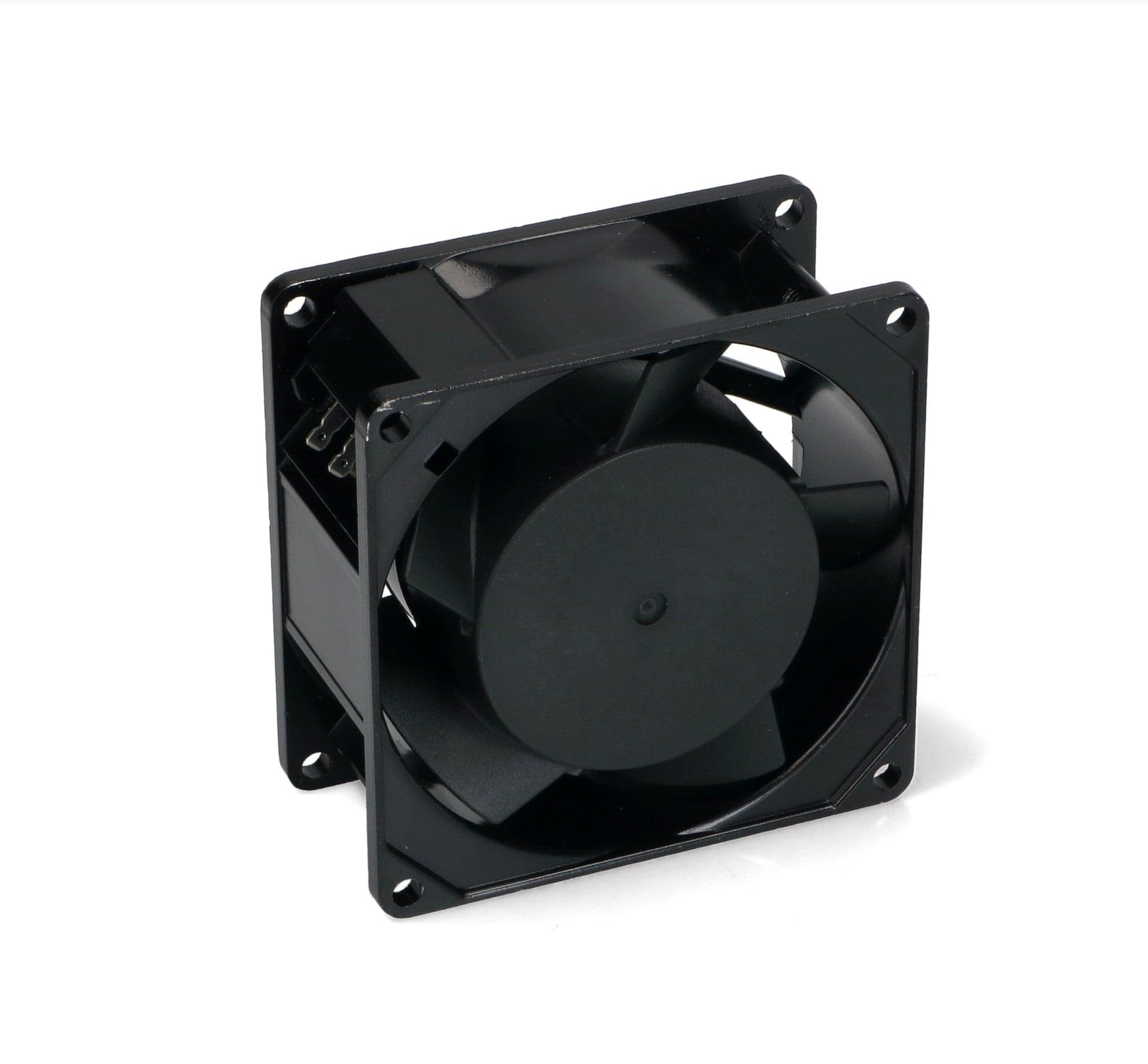 VENTILATORE ASSIALE 80 X 80 X 38 MM- 220 V VENTOLA FRIGO PC QUADRATA - EU 16VN08 in prodotto EuroStore07 - Alatri, commercioVirtuoso.it
