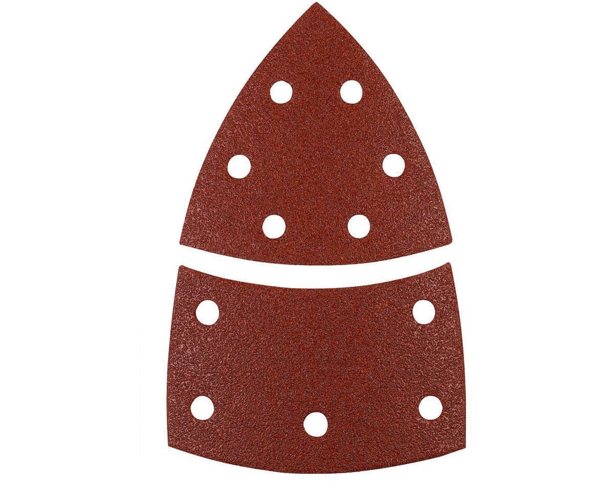 FOGLI CARTA ABRASIVA TRIANGOLARI A DELTA VE L CRO FORATI grana 40 da pz.6 in prodotto EuroStore07 - Alatri, commercioVirtuoso.it