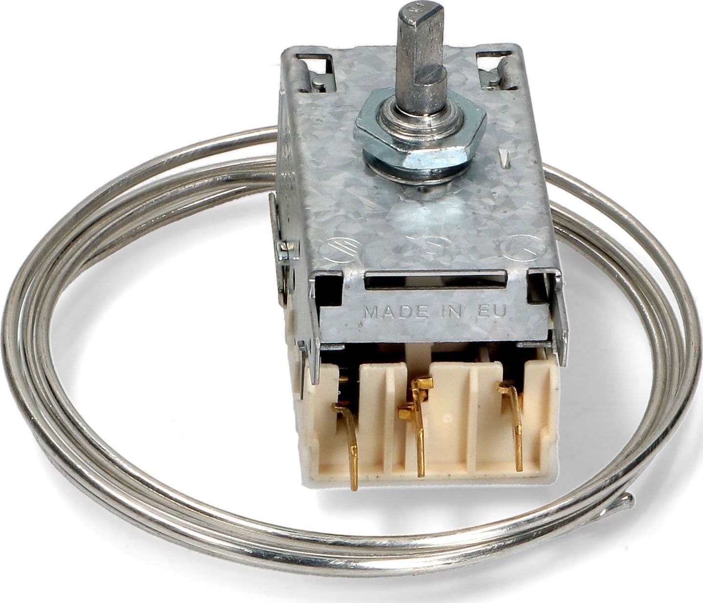 TERMOSTATO 3 CONTATTI K59-L2076 FRIGORIFERO REX ELECTROLUX 2262146646 2262146414 in prodotto EuroStore07 - Alatri, commercioVirtuoso.it