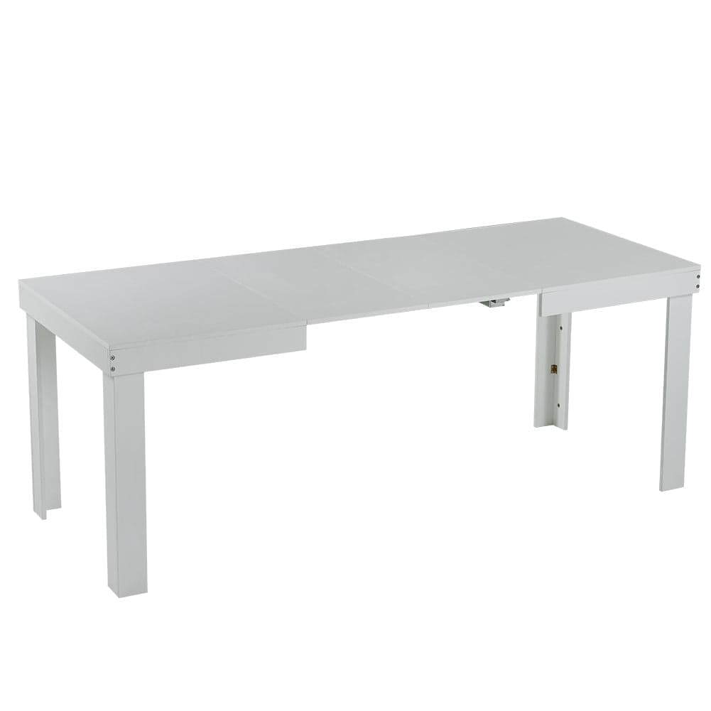 Tavolo da Pranzo Allungabile Fino a 6 Posti 120-200cm Bianco Cucina Estensibile in Tavoli da sala da pranzo Esplodia - Napoli, commercioVirtuoso.it