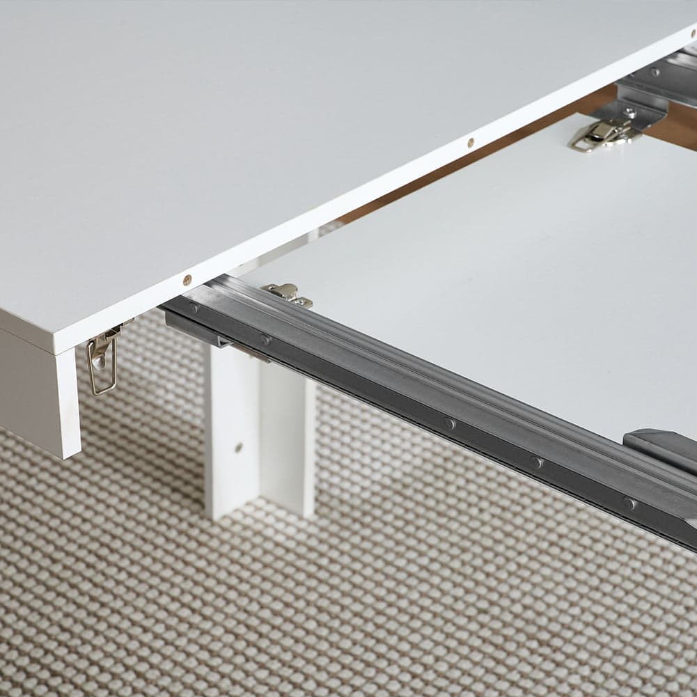 Tavolo da Pranzo Allungabile Fino a 6 Posti 120-200cm Bianco Cucina Estensibile in Tavoli da sala da pranzo Esplodia - Napoli, commercioVirtuoso.it