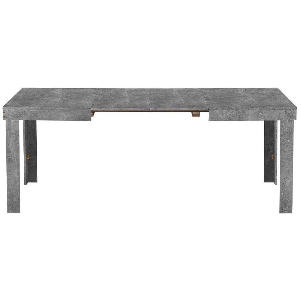 Tavolo da Pranzo Allungabile Fino 6 Posti 120-200cm Cemento Cucina Estensibile in Console e tavoli da divano Esplodia - Napoli, commercioVirtuoso.it