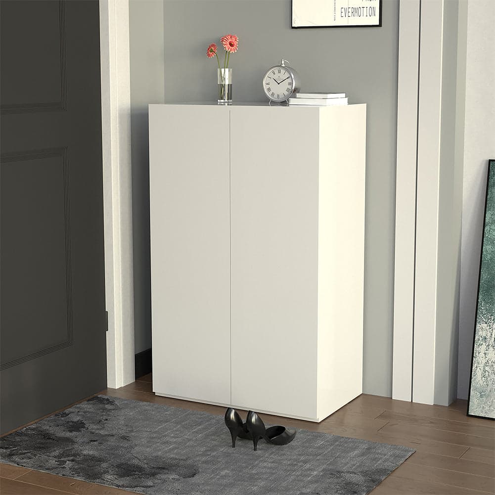 Scarpiera Salvaspazio con 2 Ante e 6 Ripiani Porta Scarpe in Legno 60x32x95cm in Scaffali portascarpe Esplodia - Napoli, commercioVirtuoso.it