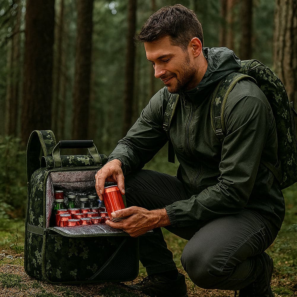 Zaino Borsa Frigo 18L Verde Militare per Campeggio Mare Picnic Trekking Multiuso in Frigoriferi Esplodia - Napoli, commercioVirtuoso.it