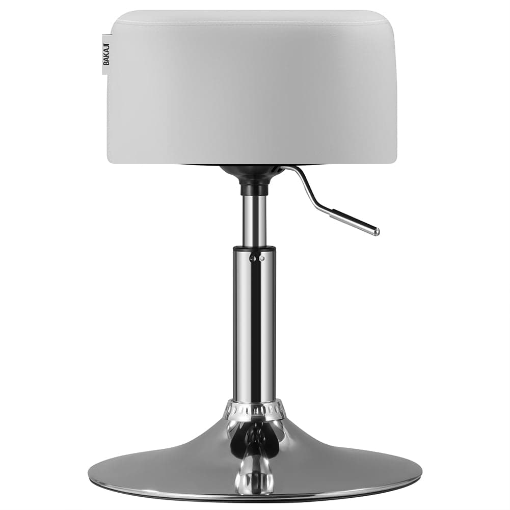 Sgabello Make Up Toeletta Seduta Comoda Sgabellino Rotante Bianco Portata 130kg in Sgabelli da bar Esplodia - Napoli, commercioVirtuoso.it