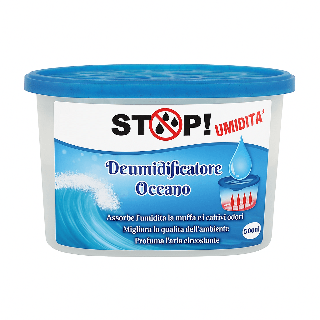 6pz Deumidificatore Casa Portatile 500ml contro Muffa Assorbi Umidità Oceano in Deumidificatori Danyx - Casoria, commercioVirtuoso.it