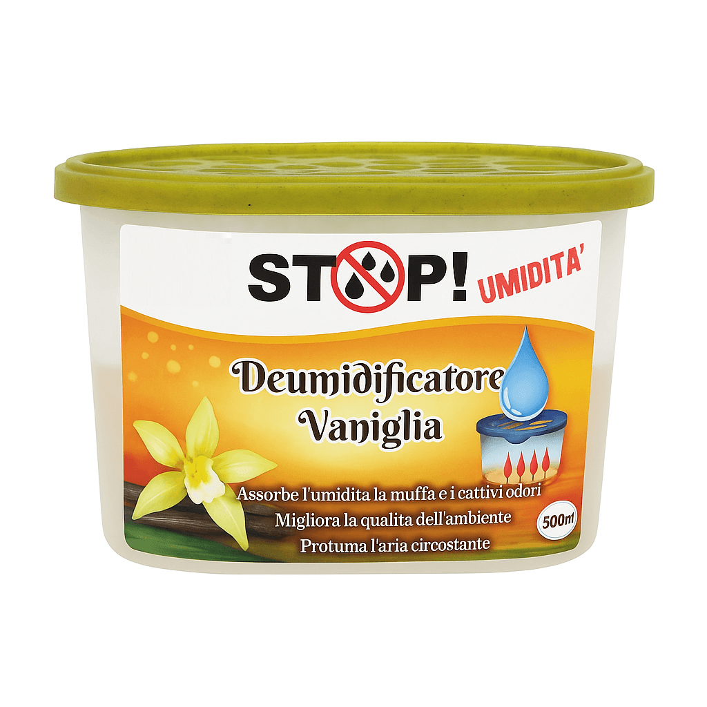 6pz Deumidificatore Casa Portatile 500ml contro Muffa Assorbi Umidità Vaniglia in Deumidificatori Danyx - Casoria, commercioVirtuoso.it