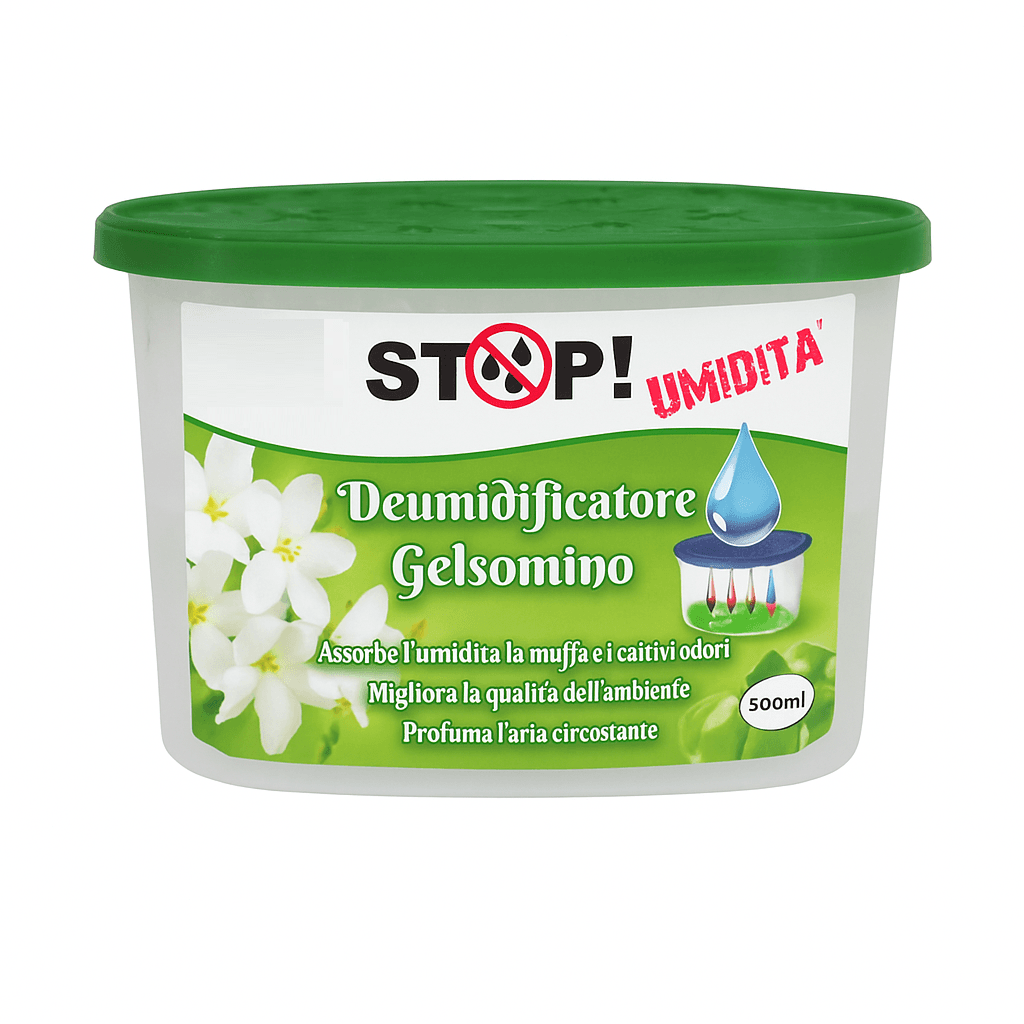 6pz Deumidificatore Casa Portatile 500ml contro Muffa Assorbi Umidità Gelsomino in Deumidificatori Danyx - Casoria, commercioVirtuoso.it