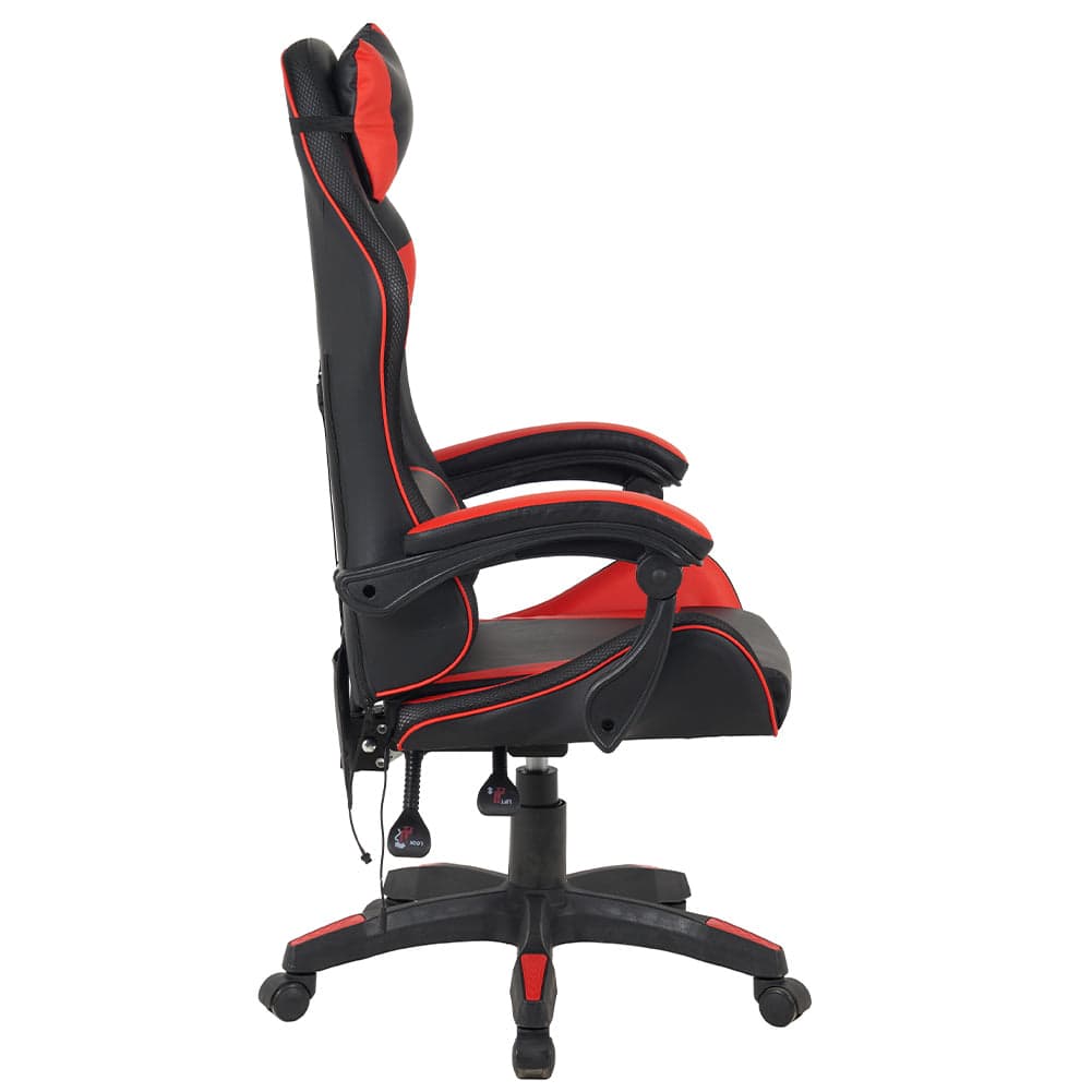 Sedia Gaming da Scrivania Rosso e Nera con Led RGB Altezza Regolabile 106-116cm in Sedie Gaming Esplodia - Napoli, commercioVirtuoso.it