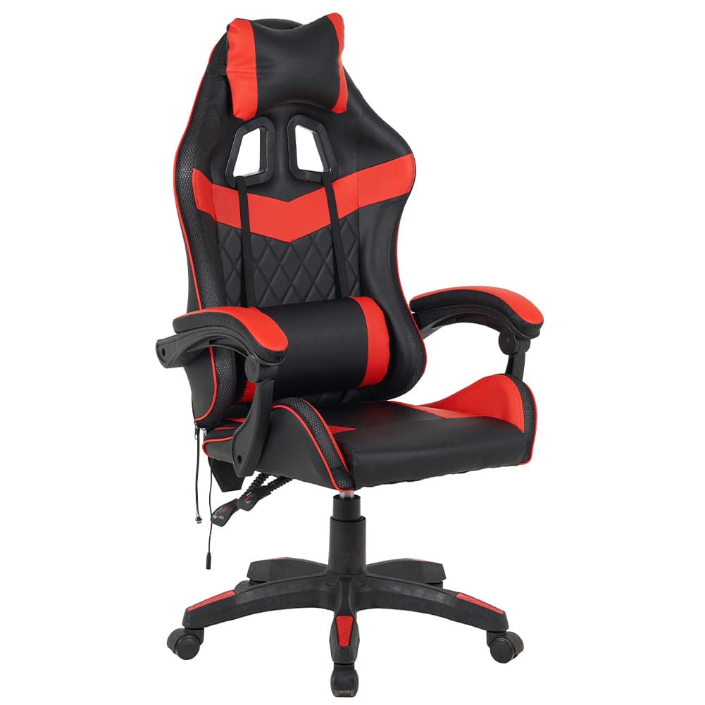 Sedia Gaming da Scrivania Rosso e Nera con Led RGB Altezza Regolabile 106-116cm in Sedie Gaming Esplodia - Napoli, commercioVirtuoso.it