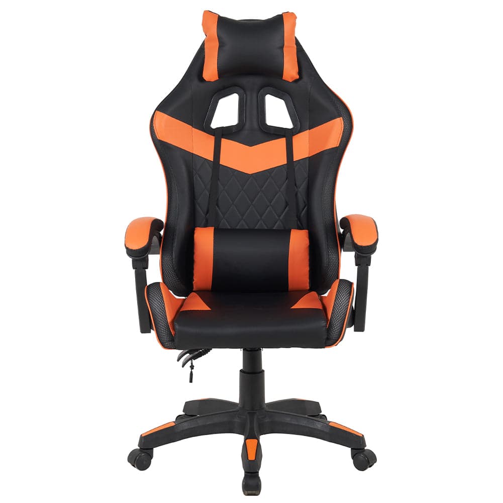 Sedia Gaming da Scrivania Arancione e Nera Led RGB Altezza Regolabile 106-116cm in Sedie Gaming Esplodia - Napoli, commercioVirtuoso.it