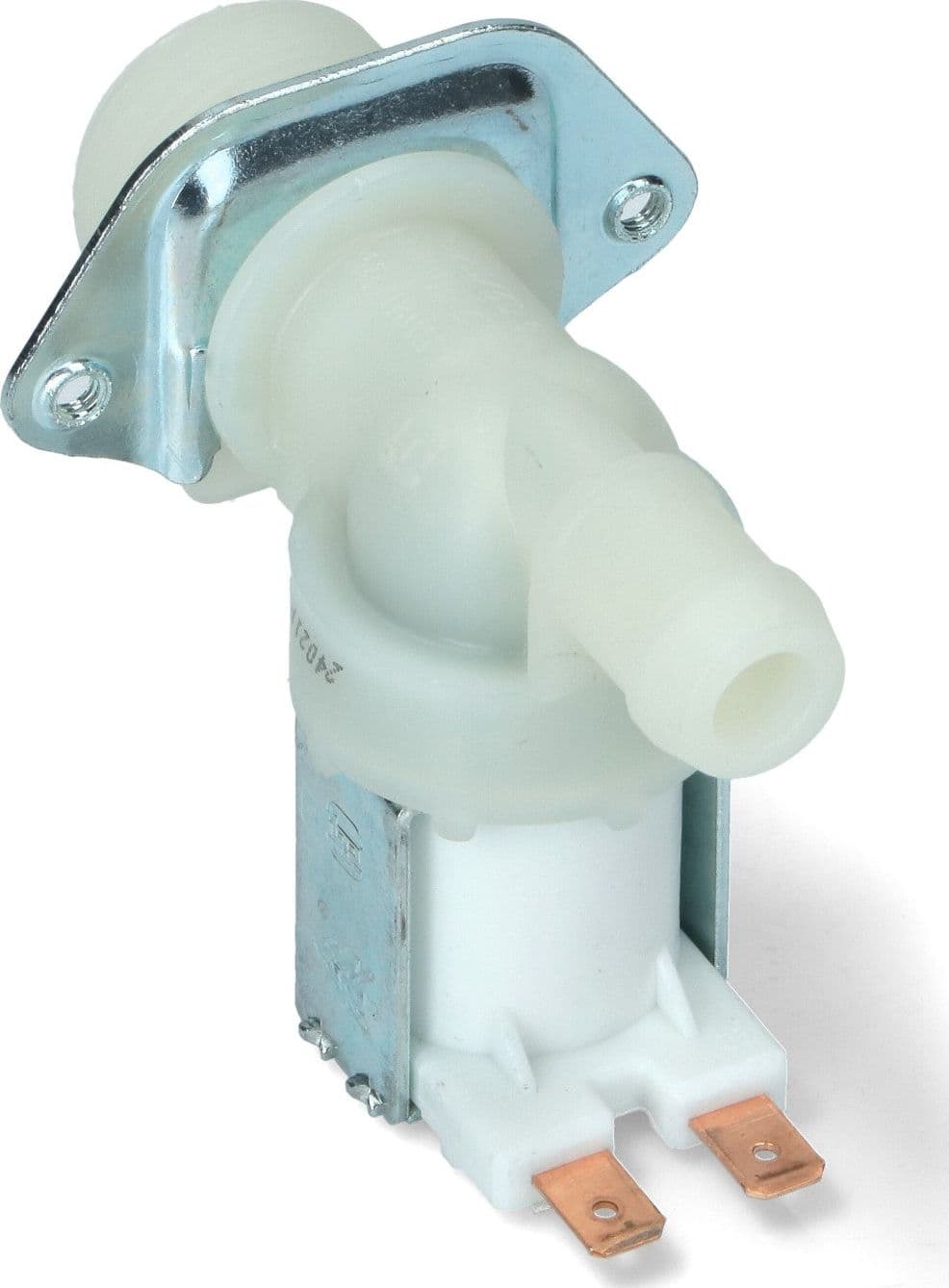ELETTROVALVOLA 1 VIA 180° LAVATRICE 220 V Uscita Acqua Ø14mm. EL 39 in prodotto EuroStore07 - Alatri, commercioVirtuoso.it