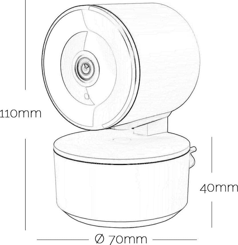 TELECAMERA FHD 1080P WIFI SMART MOTORIZZATA 3.6MM SENSORE MOVIMENTO ALEXA GOOGLE in Dom camera Trade Shop italia - Napoli, commercioVirtuoso.it