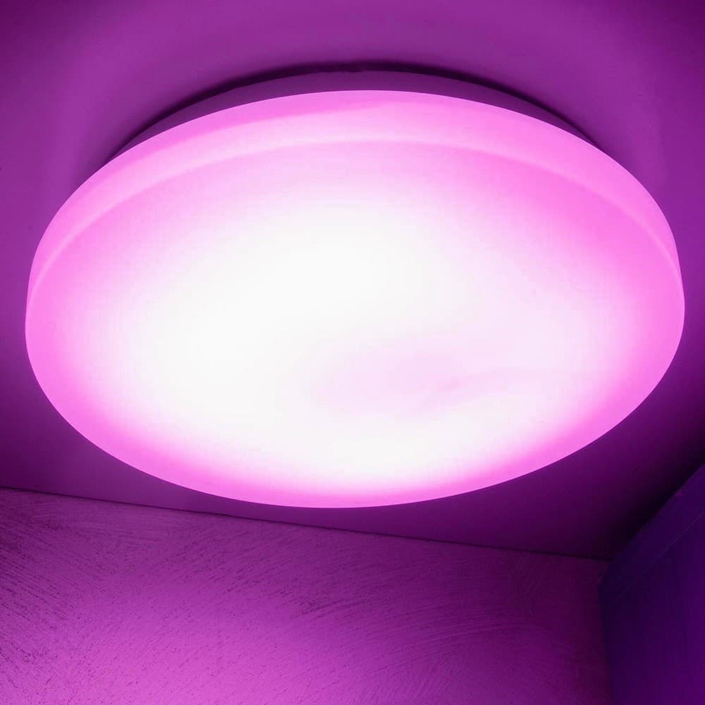 PLAFONIERA LED SMART 20W RGB CCT WIFI INTELLIGENTE DIMMERABILE SMARTPHONE ALEXA GOOGLE in Plafoniere Trade Shop italia - Napoli, commercioVirtuoso.it
