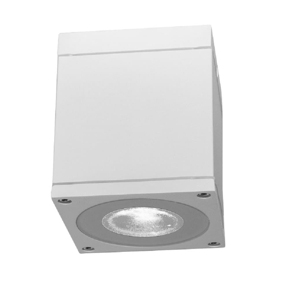 FARETTO PLAFONIERA SOFFITTO LED GU10 LAMPADA QUADRATA ESTERNO IMPERMEABILE IP65 in Plafoniere Trade Shop italia - Napoli, commercioVirtuoso.it