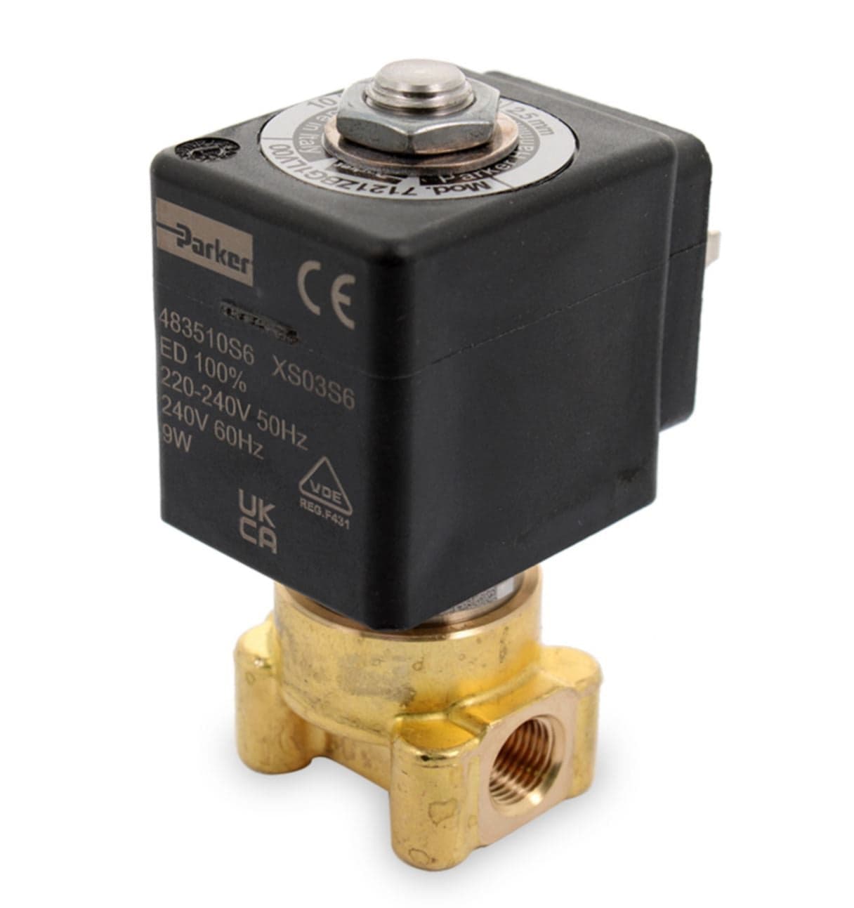 BEZZERA 7702308 7702312 ELETTROVALVOLA 2 vie Ø 2,5 mm racc Ø1/8 FF max 10 bar in prodotto EuroStore07 - Alatri, commercioVirtuoso.it