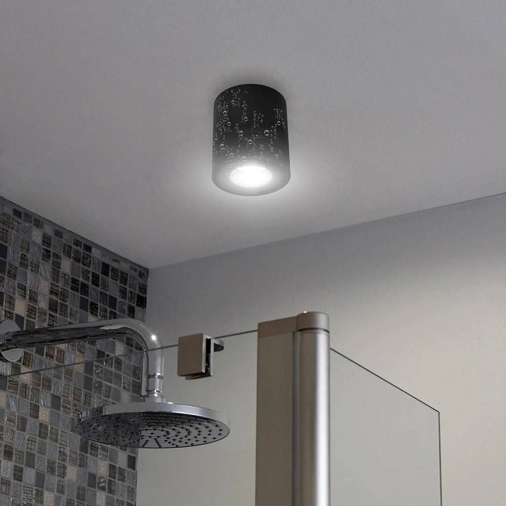 FARETTO LAMPADA SOFFITTO BAGNO VASCA BOX DOCCIA PORTALAMPADA GU10 IMPERMEABILE IP65 in Plafoniere Trade Shop italia - Napoli, commercioVirtuoso.it