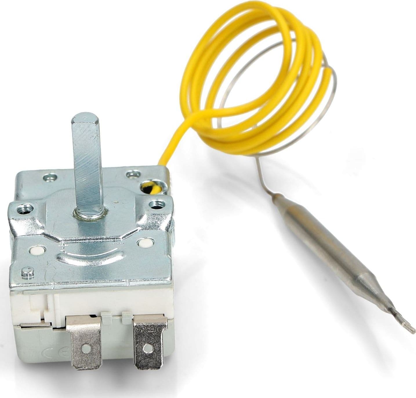 TERMOSTATO SCALDABAGNO NT1A2AOA 25/75°C TECASA Alberino: 23mm, sonda: Ø6x70mm2 in prodotto EuroStore07 - Alatri, commercioVirtuoso.it