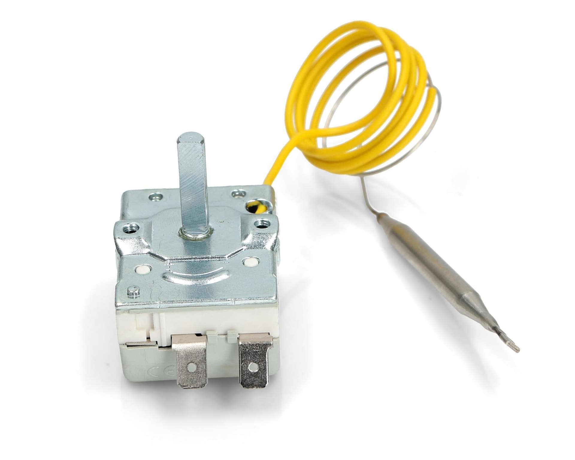 TERMOSTATO SCALDABAGNO NT1A2AOA 25/75°C TECASA Alberino: 23mm, sonda: Ø6x70mm2 in prodotto EuroStore07 - Alatri, commercioVirtuoso.it
