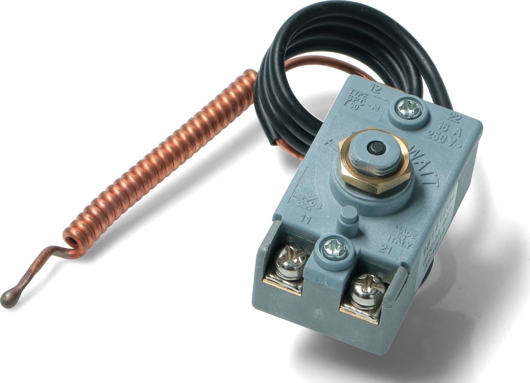 SCALDABAGNO ELETTRICO TERMOSTATO DI SICUREZZA SPC-M CHIUDE A 90° THERMOWATT in prodotto EuroStore07 - Alatri, commercioVirtuoso.it