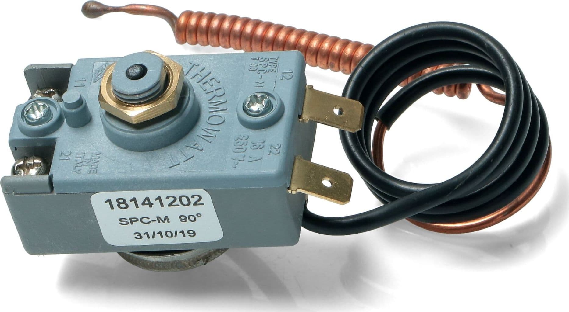 SCALDABAGNO ELETTRICO TERMOSTATO DI SICUREZZA SPC-M CHIUDE A 90° THERMOWATT in prodotto EuroStore07 - Alatri, commercioVirtuoso.it