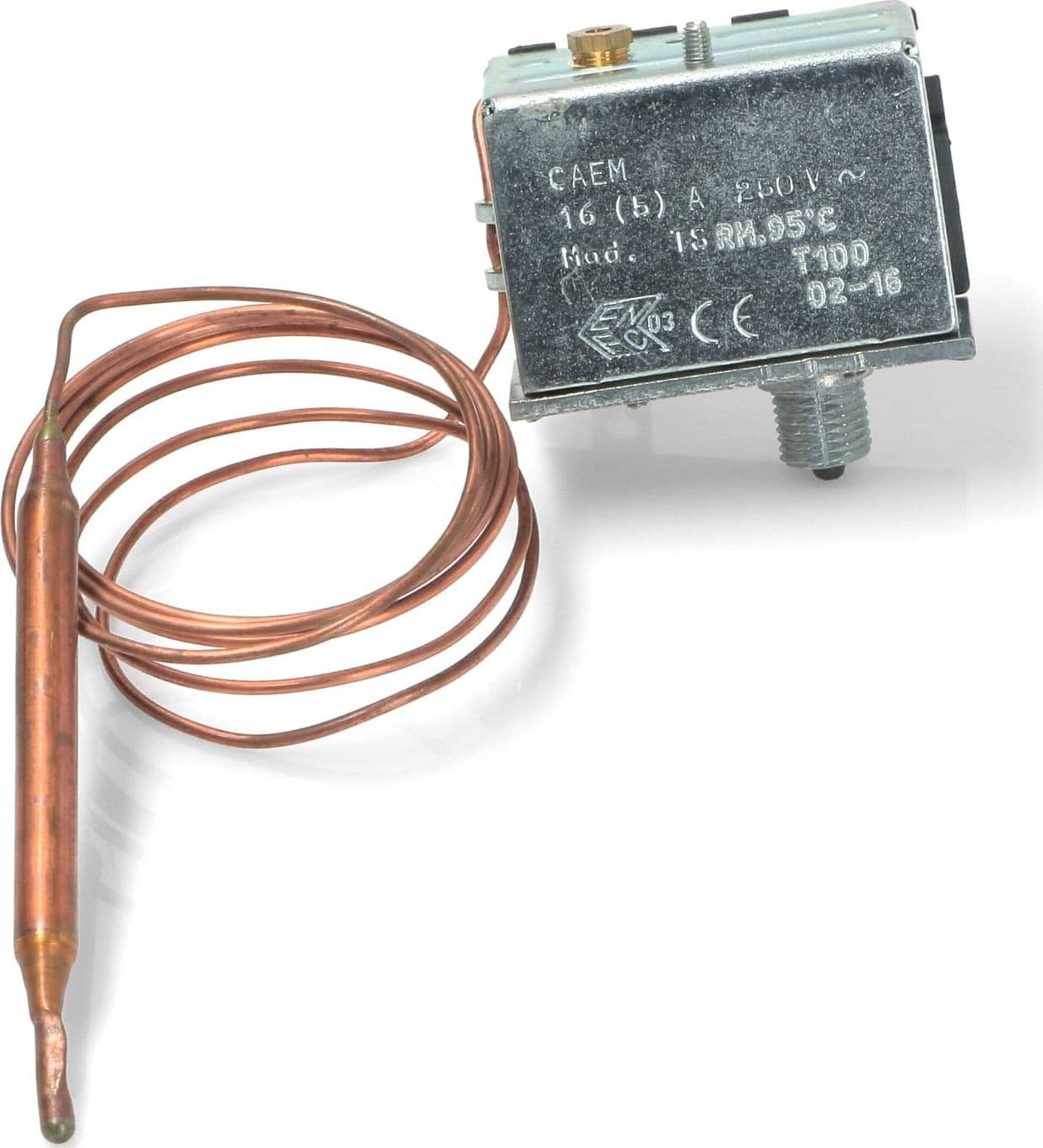 TERMOSTATO DI SICUREZZA SCALDABAGNO ELETTRICO HIUDE A G.95 ° C/SICUREZZA - OM in prodotto EuroStore07 - Alatri, commercioVirtuoso.it
