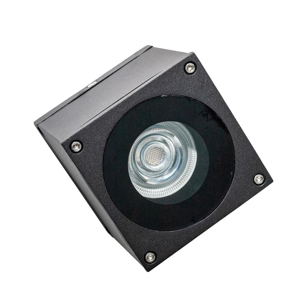 PLAFONIERA FARETTO QUADRATO SOFFITTO IMPERMEABILE GU10 VASCA BOX DOCCIA BAGNO 230V in Faretti da soffitto Trade Shop italia - Napoli, commercioVirtuoso.it