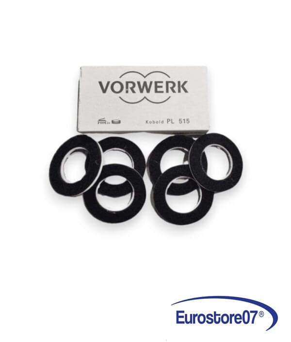 VORWERK FOLLETTO PAD LUCIDATRICE FOLLETTO PL515 ABRASIVE 6PZ ORIGINALE 45034 in prodotto EuroStore07 - Alatri, commercioVirtuoso.it
