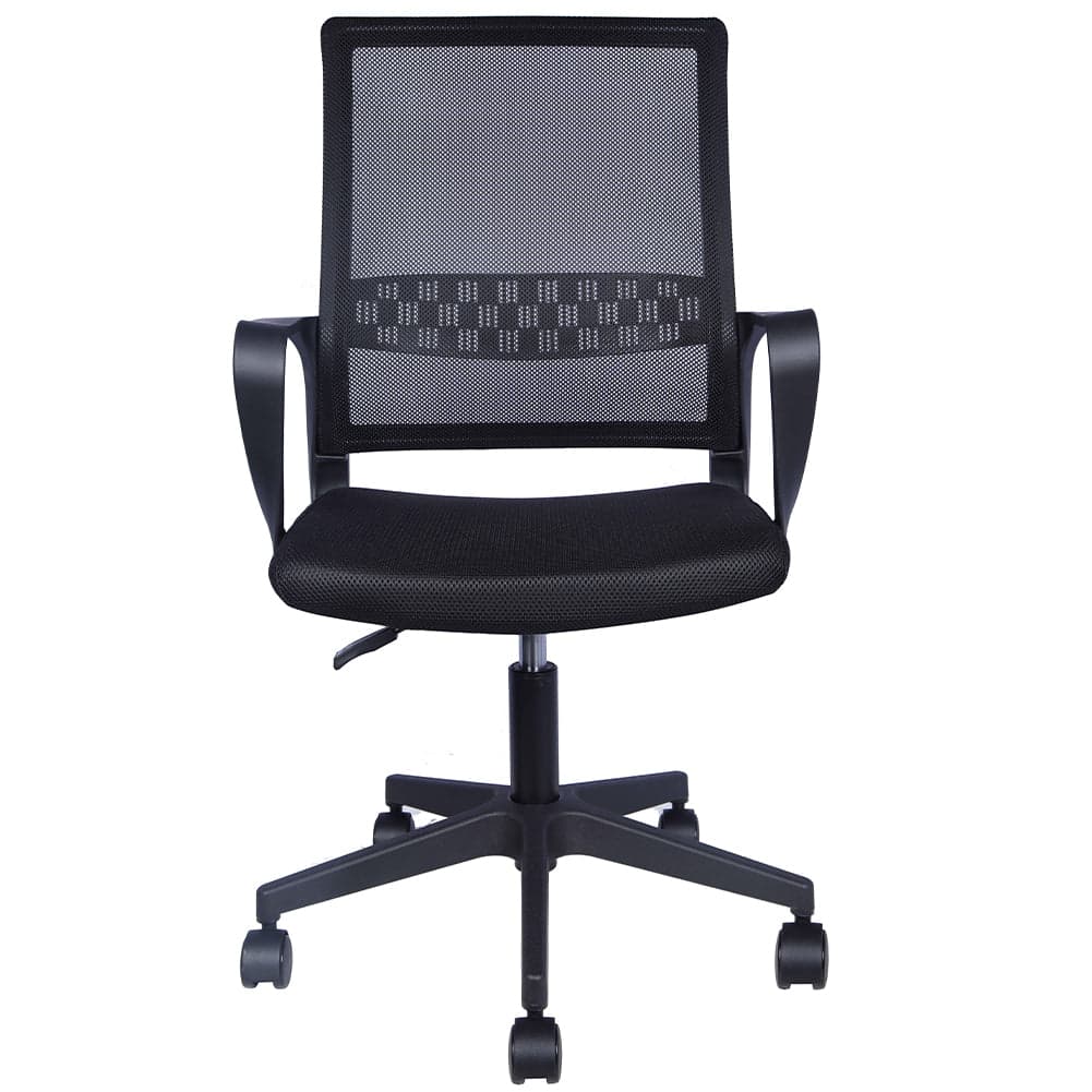 Sedia da Scrivania Nera con Ruote Piroettanti Seduta Ergonomica Ufficio e Casa in Sedie da scrivania Esplodia - Napoli, commercioVirtuoso.it