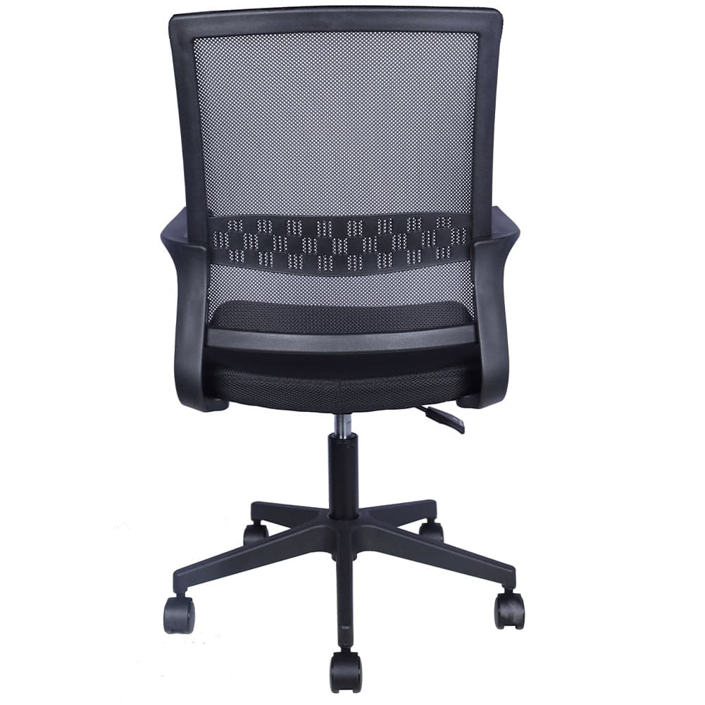 Sedia da Scrivania Nera con Ruote Piroettanti Seduta Ergonomica Ufficio e Casa in Sedie da scrivania Esplodia - Napoli, commercioVirtuoso.it