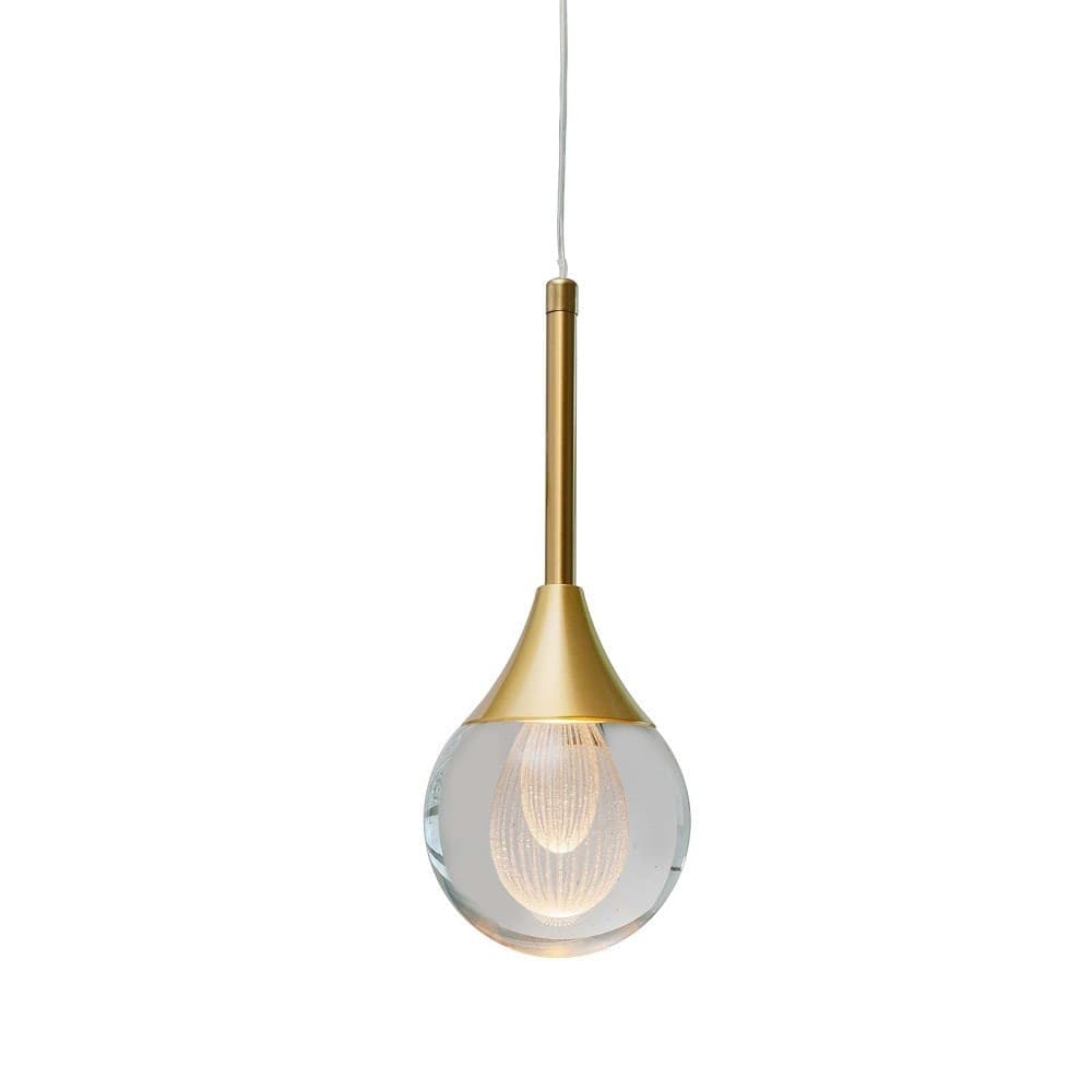 LAMPADARIO MODERNO LED 5W GLOBO LAMPADA DORATA PENDENTE LUCE 3000K 4000K 6500K LP-41 in Lampade a sospensione Trade Shop italia - Napoli, commercioVirtuoso.it