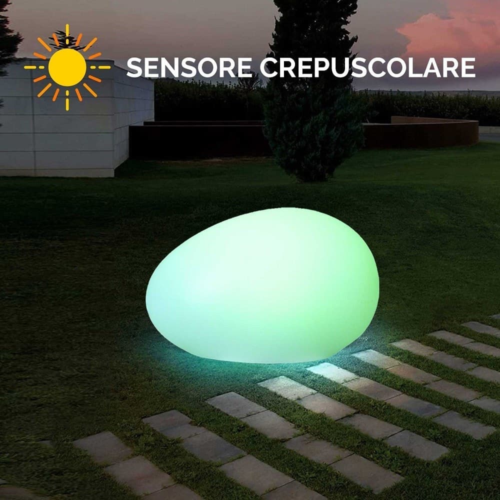 LAMPADA SOLARE LUCE RGB SENSORE CREPUSCOLARE PANNELLO SOLARE RICARICABILE LED 14W in Lampade da parete Trade Shop italia - Napoli, commercioVirtuoso.it