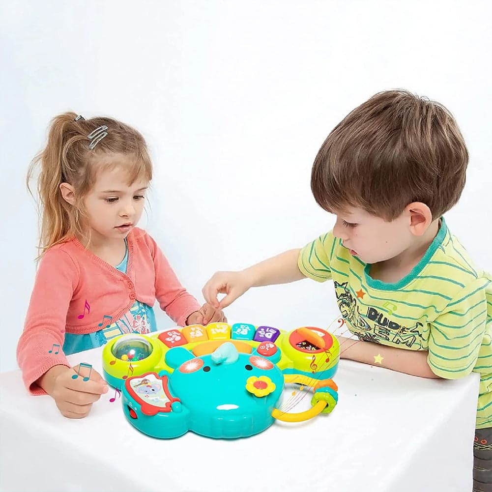 Elefante Musicale per Bambini da 6 Mesi Giocattolo Tastiera con Luci per Neonato in Giochi musicali Esplodia - Napoli, commercioVirtuoso.it