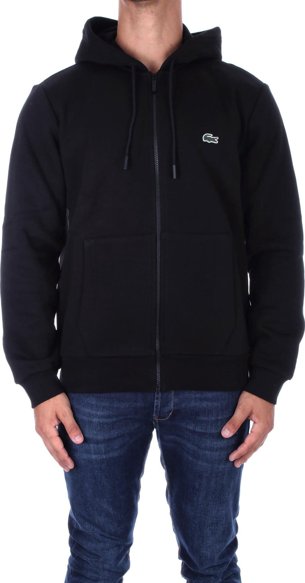 Lacoste Maglie Nero da uomo in T-shirt Drestige - Casamassima, commercioVirtuoso.it