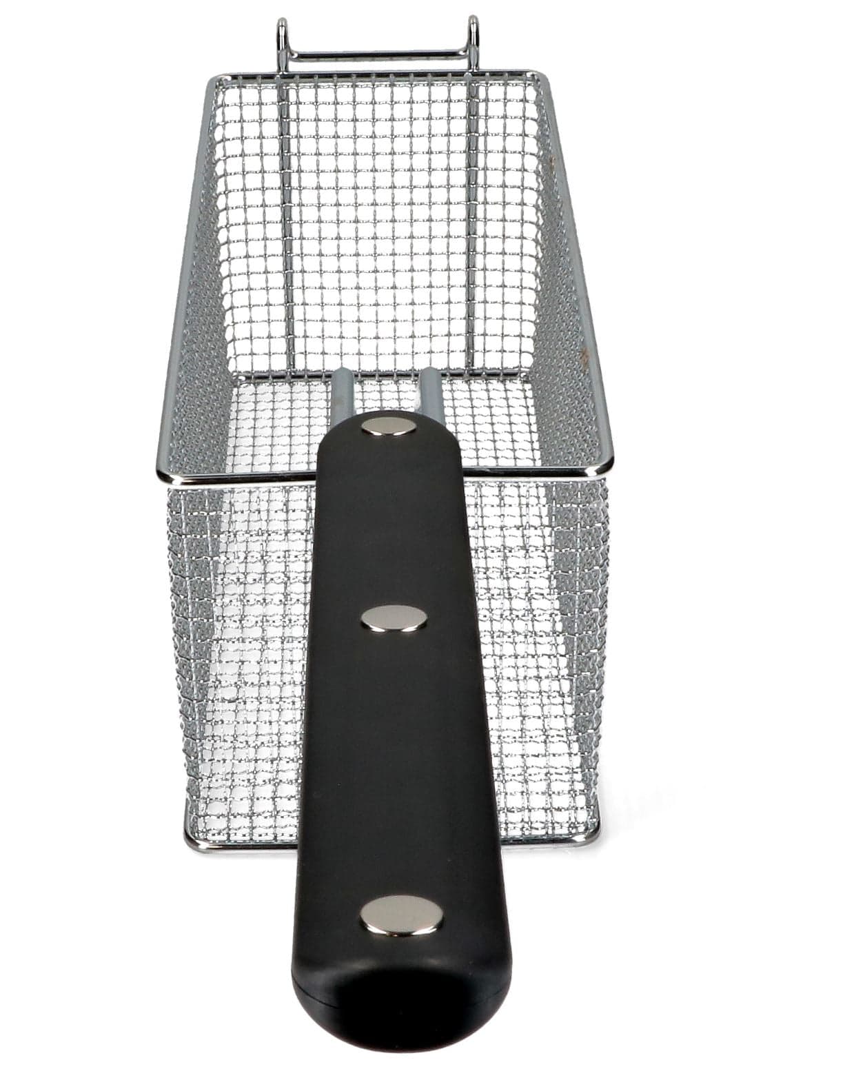 FRIGGITRICE PROFESSIONALE CESTO CM 330x137xH140 MM - IN FERRO CROMATO in prodotto EuroStore07 - Alatri, commercioVirtuoso.it
