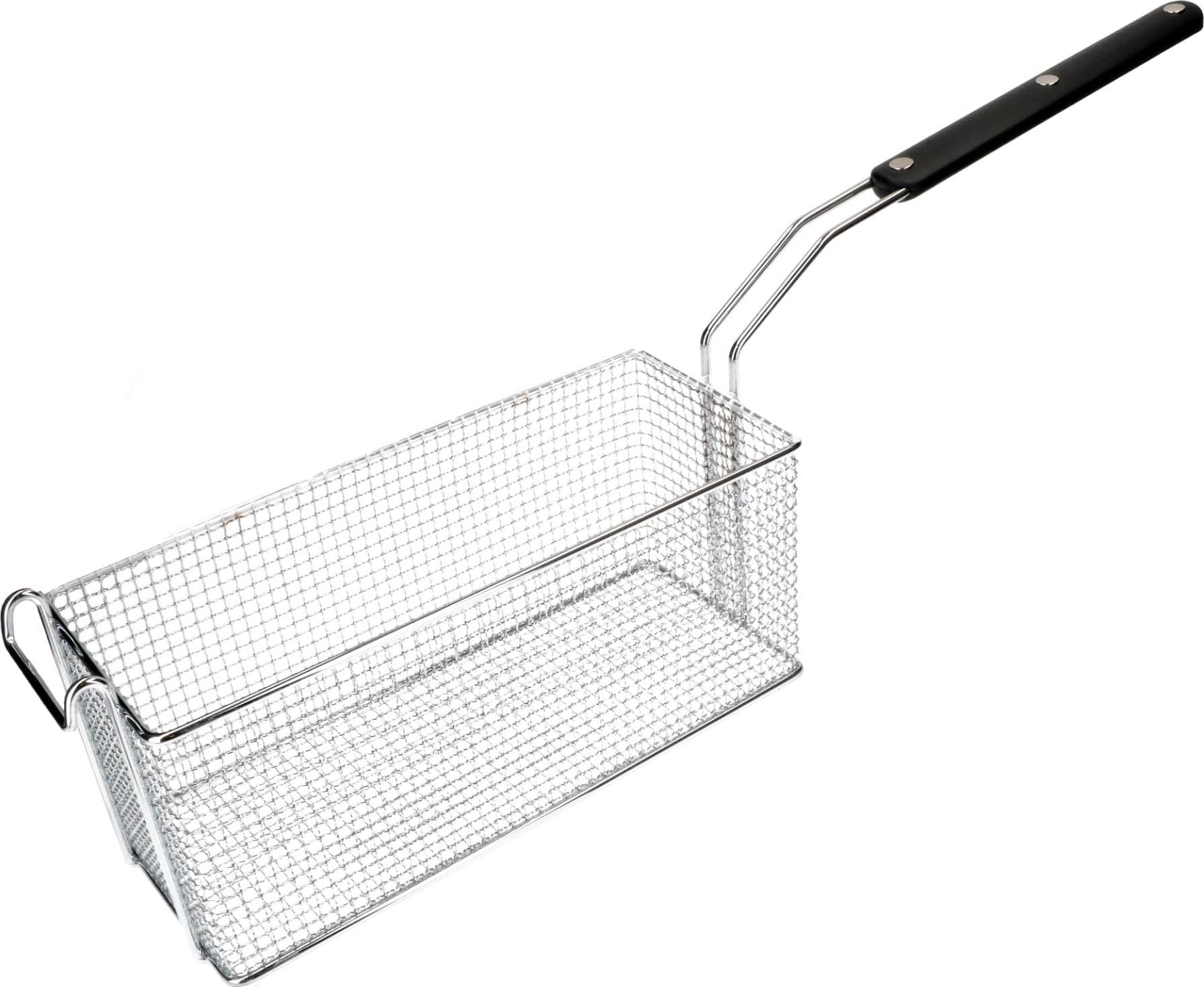 FRIGGITRICE PROFESSIONALE CESTO CM 330x137xH140 MM - IN FERRO CROMATO in prodotto EuroStore07 - Alatri, commercioVirtuoso.it