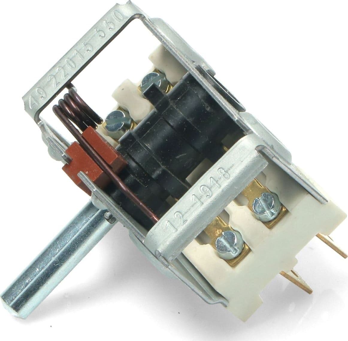 COMMUTATORE FORNO PROFESSIONALE EGO 49.22015.550 4 posizioni Alberino: 24mm. in prodotto EuroStore07 - Alatri, commercioVirtuoso.it