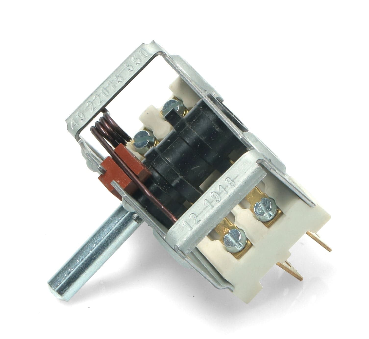 COMMUTATORE FORNO PROFESSIONALE EGO 49.22015.550 4 posizioni Alberino: 24mm. in prodotto EuroStore07 - Alatri, commercioVirtuoso.it