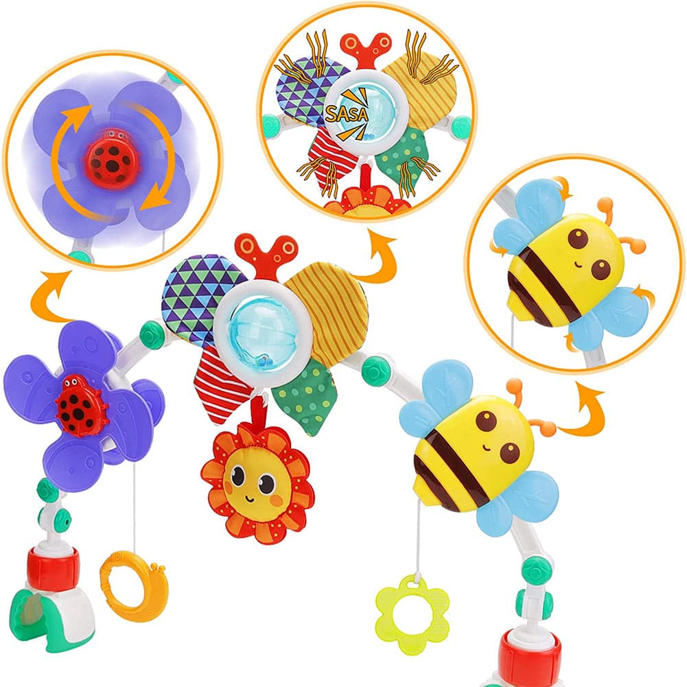 Giostrina Arco per Neonati con Suono e Morsetti Regolabili Giocattolo Educativo in Giochi da passeggino Esplodia - Napoli, commercioVirtuoso.it