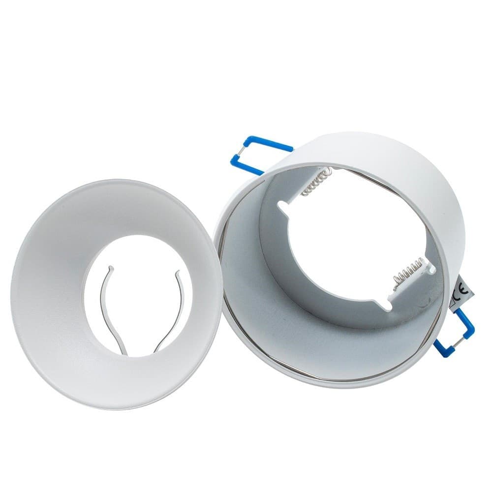 PORTAFARETTO TONDO INCASSO 70MM LUCE SOFFITTO CARTONGESSO LAMPADE LED GU10 GU5.3 in Faretti da soffitto Trade Shop italia - Napoli, commercioVirtuoso.it
