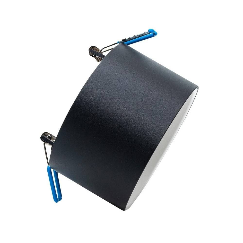 PORTAFARETTO TONDO NERO BIANCO INCASSO 70MM LUCE SOFFITTO LAMPADE LED GU10 GU5.3 in Faretti da soffitto Trade Shop italia - Napoli, commercioVirtuoso.it