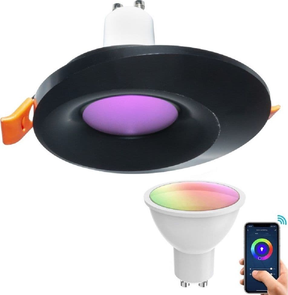 FARETTO LED SMART INCASSO 65MM LED 5W GU10 INTELLIGENTE WIFI RGB CCT ALEXA GOOGLE in Lampadine Wi-Fi Trade Shop italia - Napoli, commercioVirtuoso.it