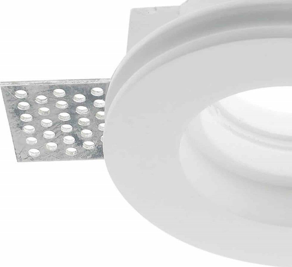 FARETTO SMART GESSO TONDO LED GU10 WIFI LUCE INCASSO RGB CCT ALEXA GOOGLE 125MM in Lampadine Wi-Fi Trade Shop italia - Napoli, commercioVirtuoso.it