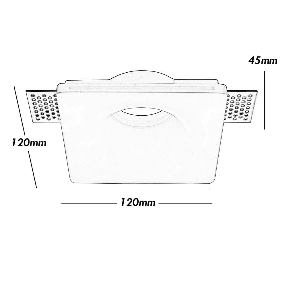 FARETTO SMART GESSO LED GU10 WIFI INCASSO QUADRATO SCOMPARSA RGB CCT ALEXA GOOGLE in Faretti da soffitto Trade Shop italia - Napoli, commercioVirtuoso.it