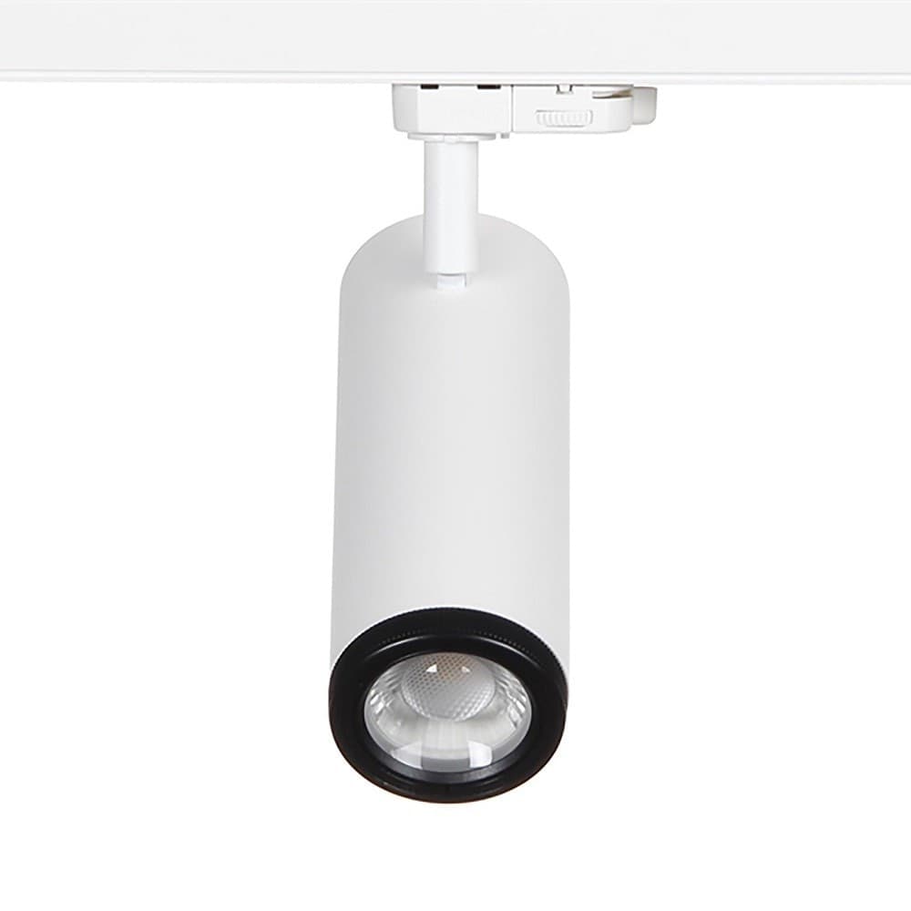 FARETTO TRACK LED COB 14 WATT BINARIO TRIFASE LUCE 3000K 4000K ORIENTABILE 230V in Faretti da soffitto Trade Shop italia - Napoli, commercioVirtuoso.it