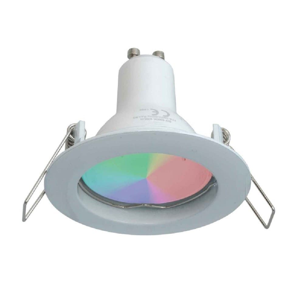 FARETTO LED 6 W INCASSO 6CM TONDO RGB+3000K RGBW GU10 EFFETTI LUCE COLORATA 230V in Lampadine a LED Trade Shop italia - Napoli, commercioVirtuoso.it