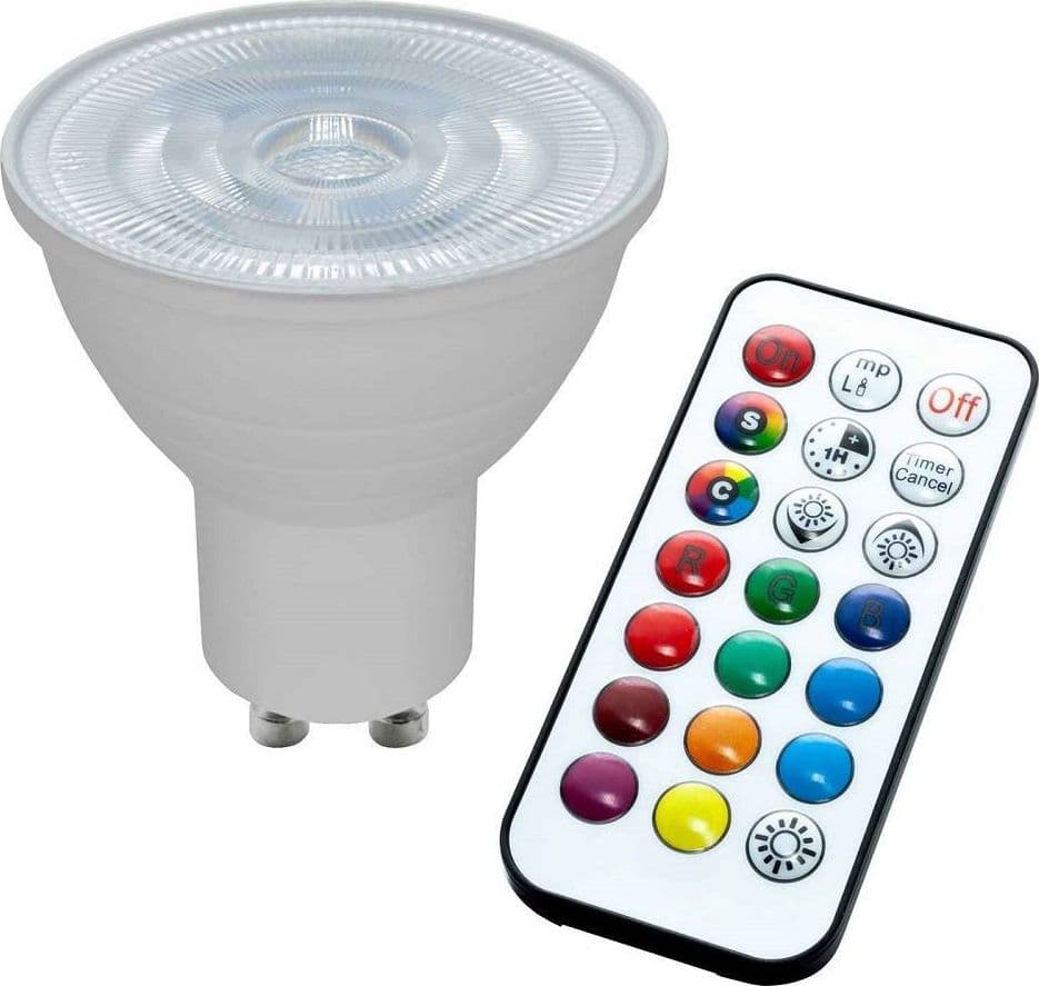 FARETTO LED 6W INCASSO 6 CM TONDO RGB+6000K RGBW GU10 EFFETTI LUCE COLORATA 230V in Lampadine a LED Trade Shop italia - Napoli, commercioVirtuoso.it