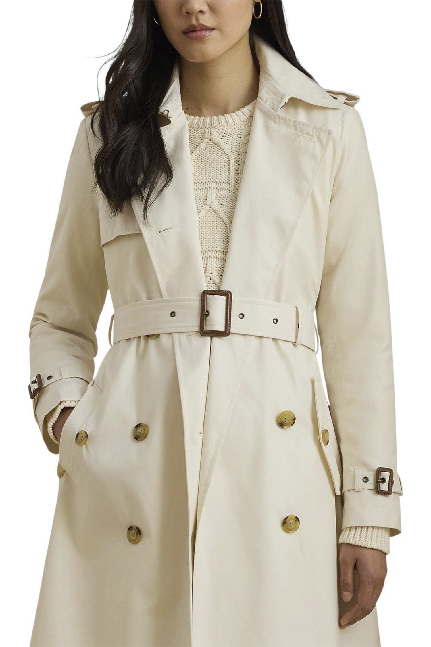 Ralph Lauren Giacconi Beige da donna in Cappotti Drestige - Casamassima, commercioVirtuoso.it
